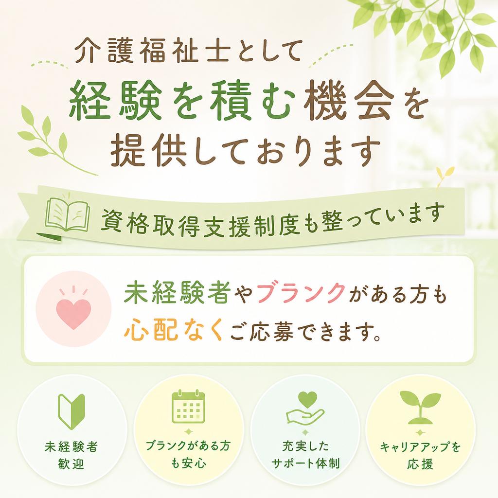 介護資格取得を応援