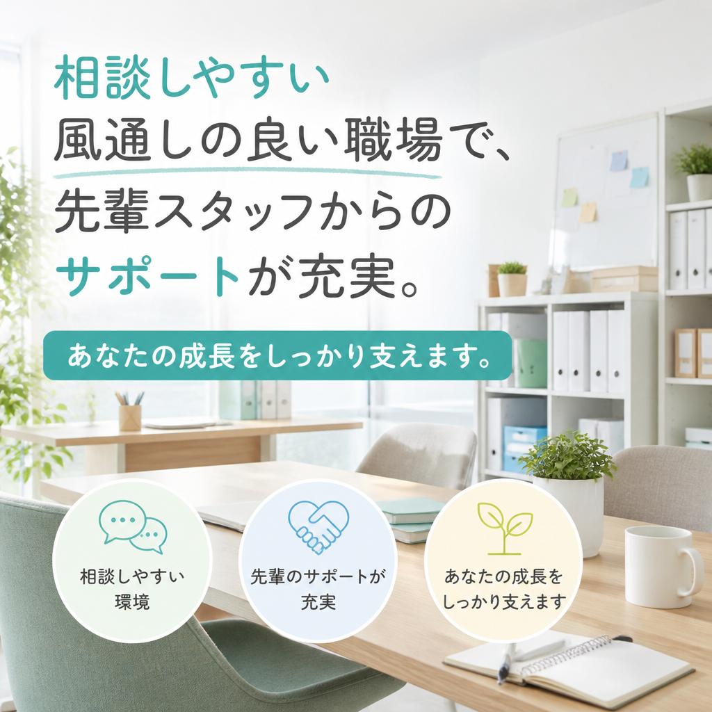 風通しの良い職場環境