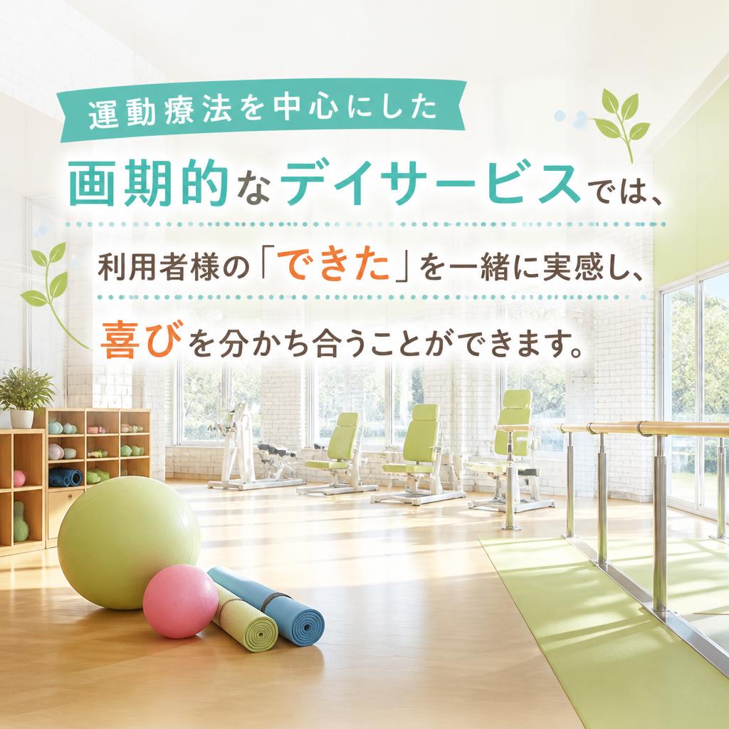 デイサービスの特長