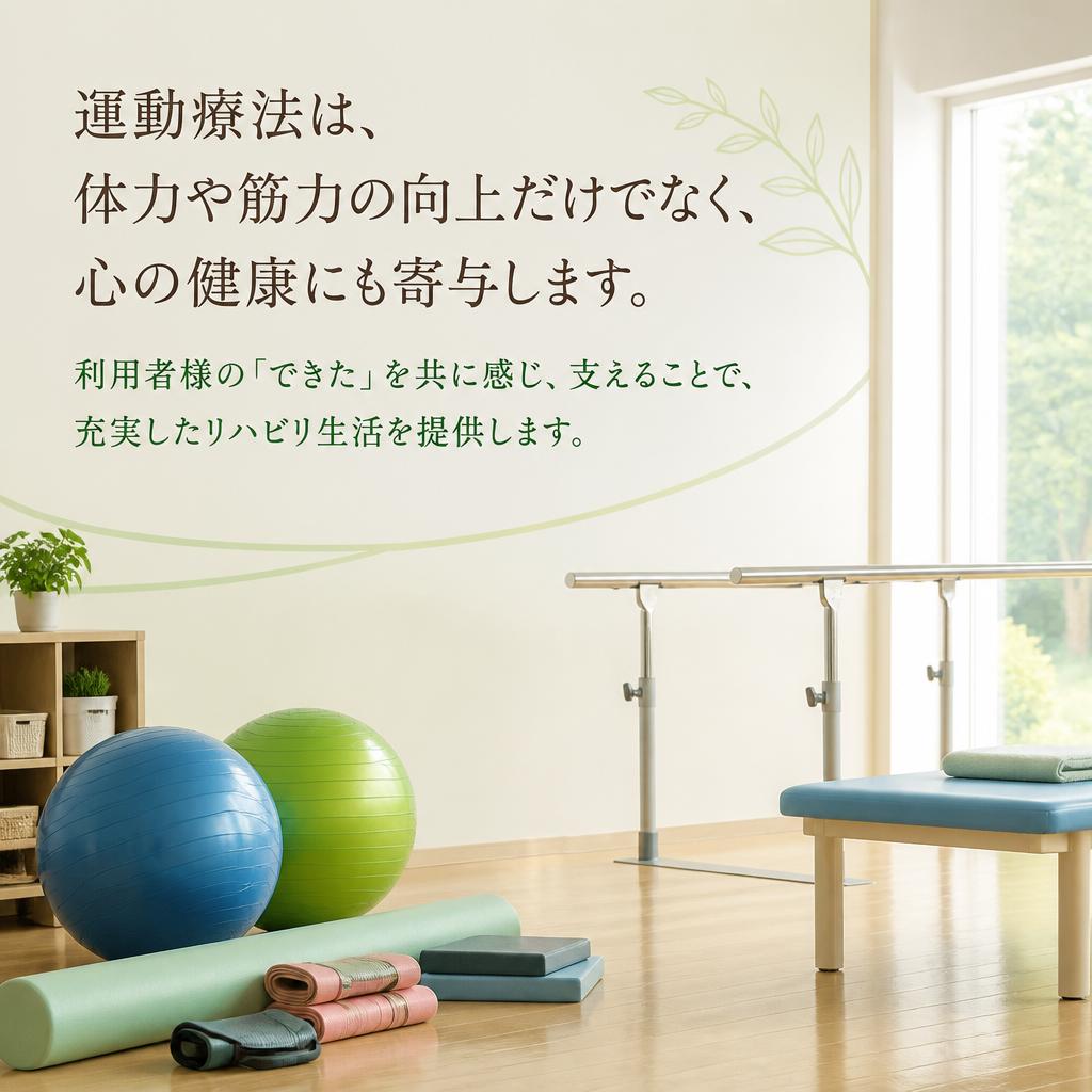 運動療法の重要性