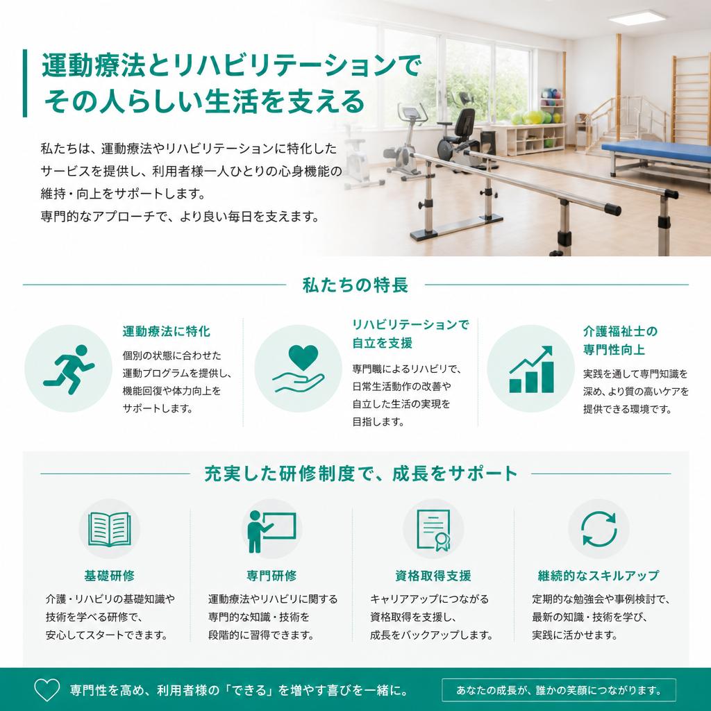 介護サービスの専門性を高めるチャンス