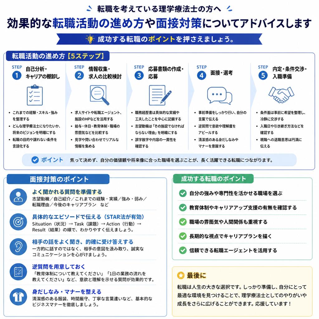 転職希望者へアドバイス